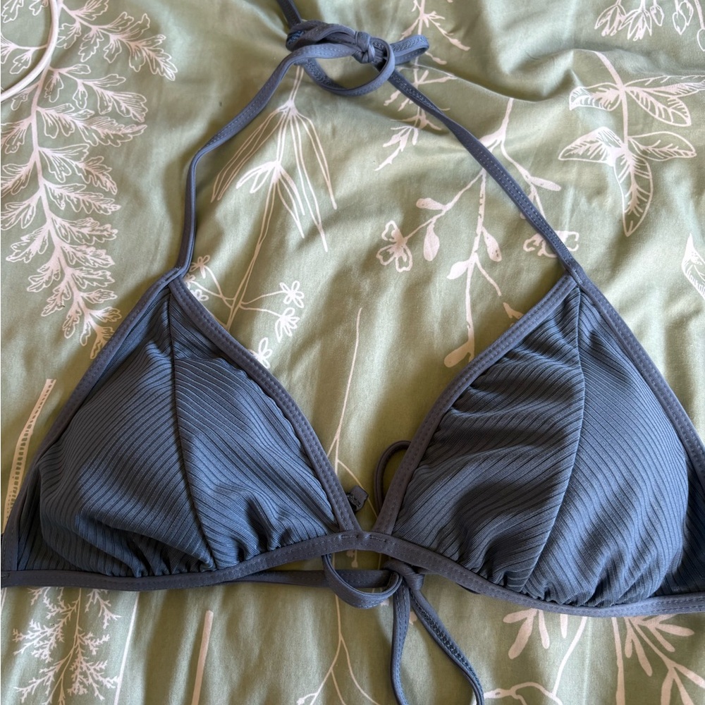 Mossimo Supply Co. Slate Bikini Top